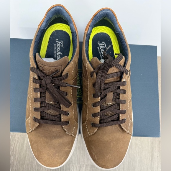 Florsheim Brown Leather Sneakers - Picture 3 of 8